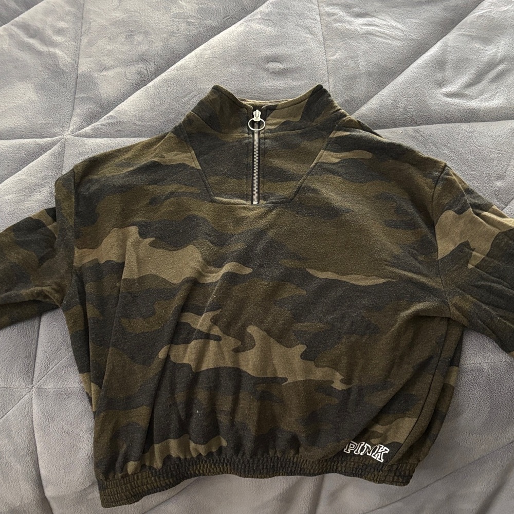PINK Victoria's Secret Camouflage Sweater